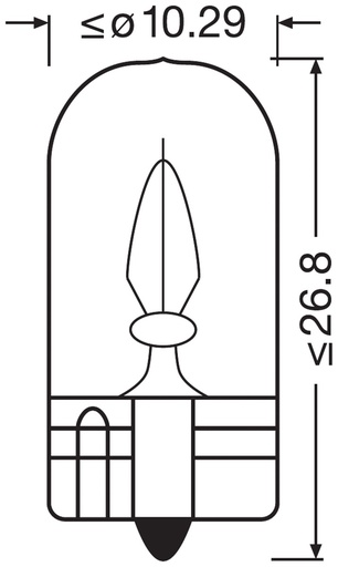 [N505] Neolux 24V 3W W2,1x9,5d W3W
