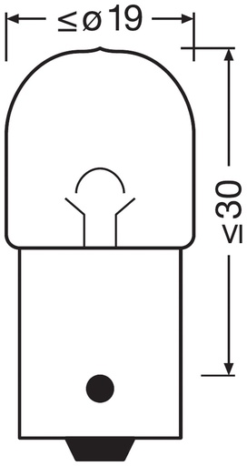 [N150] 24V 5W BA15d R5W 