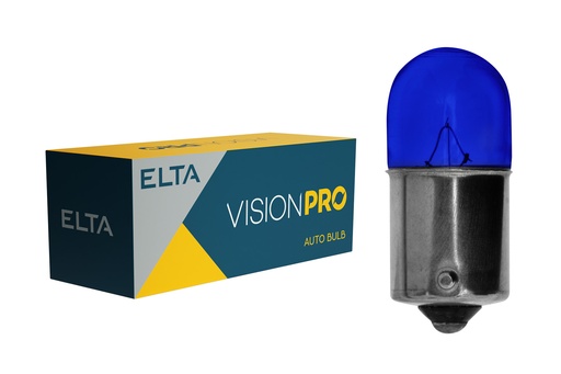 [EB0154TB] 24V 5W Ba15s Blue VISION PRO