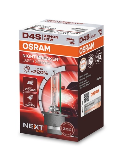 [66440XNN] 35W P32D-5 10x1 D4S Osram Xenarc NBL (NEXT GEN)