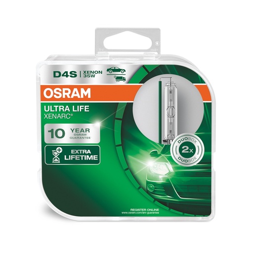 [66440ULT-HCB] 35W P32D-5 10x1 D4S Osram Xenarc ULTRA LIFE Box