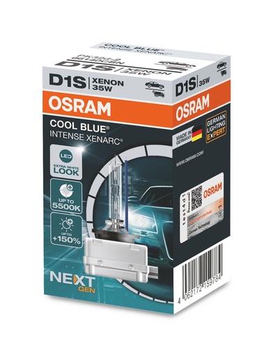 [66140CBN] 35W PK32 d-2 XENON - D1S Osram XENARC® COOL BLUE® INTENSE (NEXTGEN)