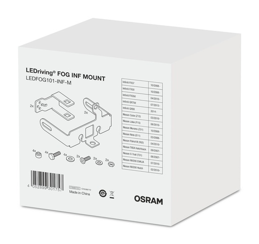 [LEDFOG101-INF-M] Additional mounting brackets 