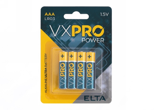 [EB8351] AAA Bat.Alk.Ultra Digital- LR03,4pcs/bl.1,5V
