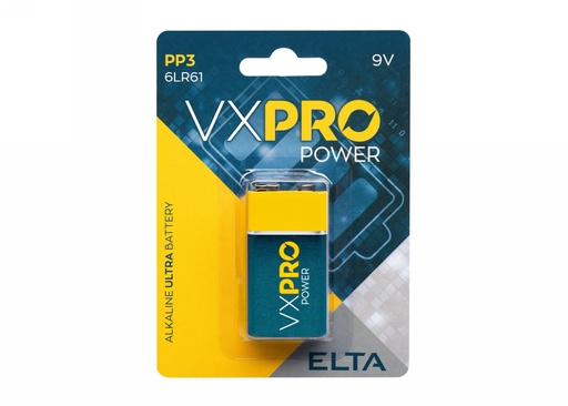 [EB8360] Battery alkaline,L9V, 1pc/bl.,9V,block.