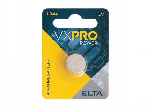 [EB8359] Battery alkaline,LR44, 1pc/bl.,1,5V,but.