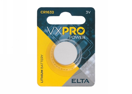 [EB8355] Lithium battery- CR1632, 1pc/bl.,3V