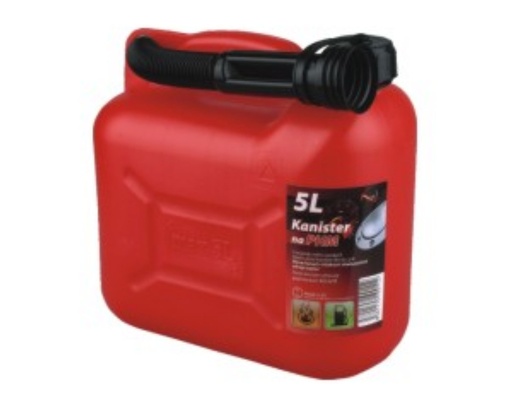 [A-KAN5L] Fuel-can 5L - plastic red