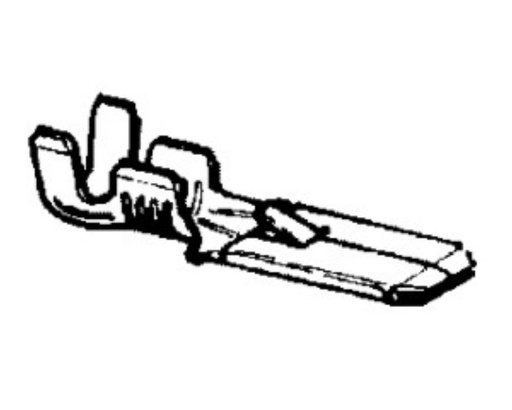 [BP1121] Male term.6,3mm / 1-2,5mm2 