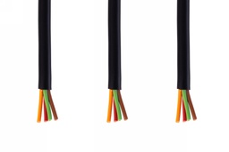 [GB4X0.75] Kábel 4-žilový 4x0,75mm² zelená červená hnedá oranžová 