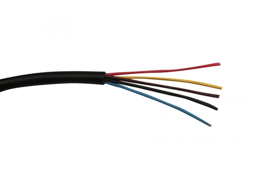 [GB5X1.0/100] Multi-core cable 5x1,0mm2blu,br,ye,bl,re