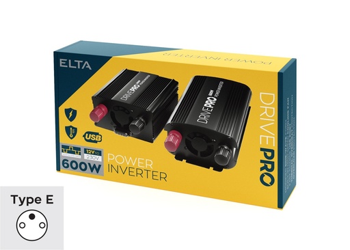 [EB8554] DC-AC Power Inverter 12V/230V 600W Fr socket