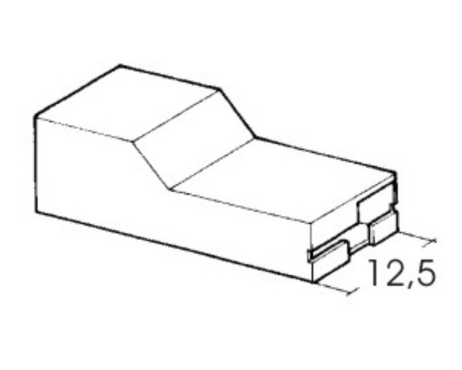 [BP1227] Terminal cover 9,5mm-1 way