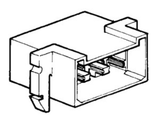 [BP12110] Terminal cover 6,3mm - 8 way spec.