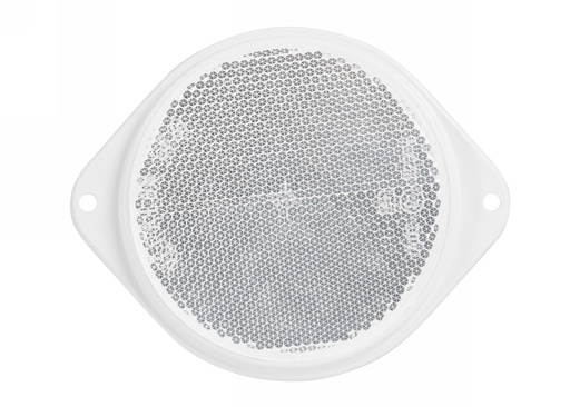 [A-0722U] Odrazka 85mm okrúhla číra s uškom 