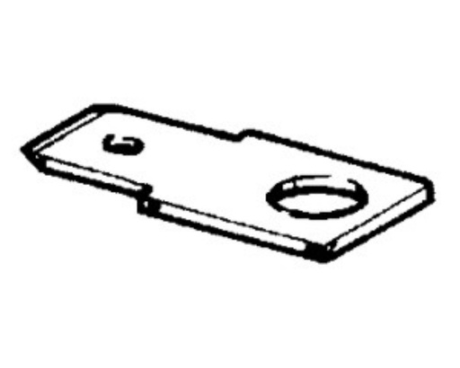 [BP1127] Ring 5,2mm w. male term. 6,3mm