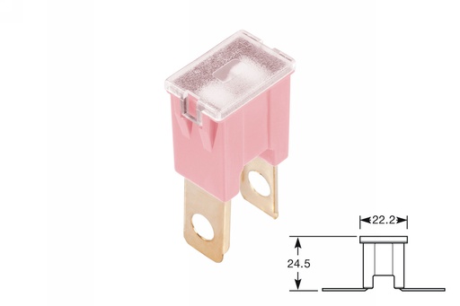 [ELFJ30M] PAL fuses-male long leg 30A