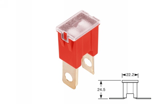 [ELFJ50M] PAL fuses-male long leg 50A