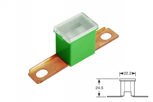 [ELFJ40ST] PAL fuses-male short leg 40A