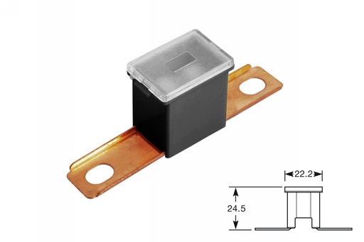[ELFJ80ST] PAL fuses-male short leg 80A