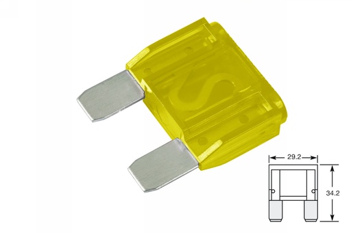 [ELFMB20] Maxi blade fuses 20A