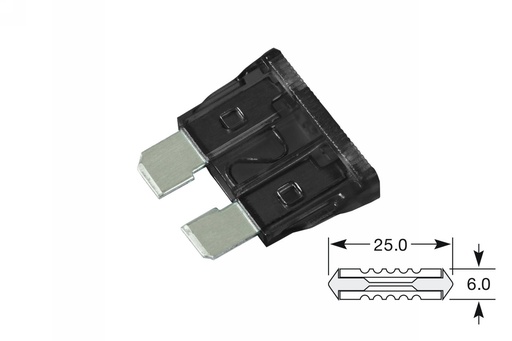 [ELFB1] Standard blade fuses 1A