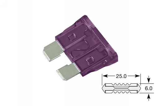 [ELFB3] Standard blade fuses 3A