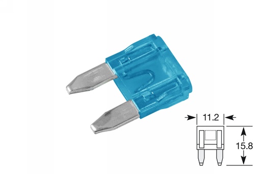 [ELFSB15_10] Mini blade fuses 15A á20