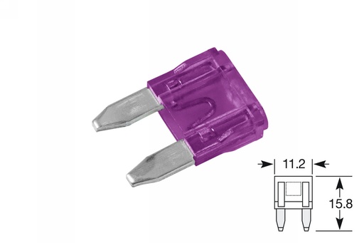 [ELFSB3] Mini blade fuses 3A