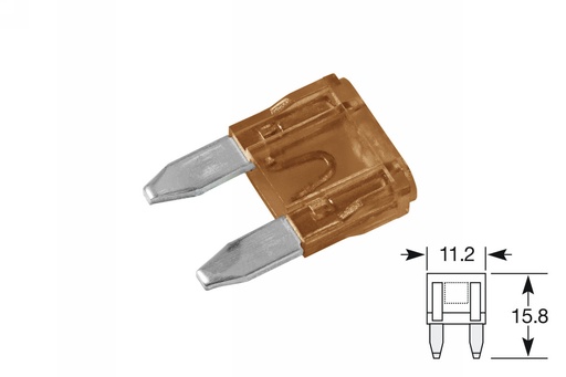 [ELFSB7.5_10] Mini blade fuses 7,5A á20