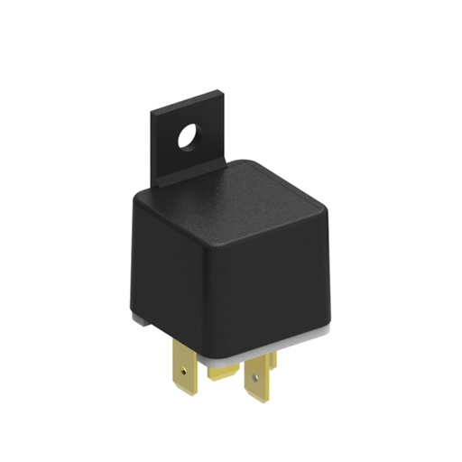 [R12S1] Relay normal.open 12V 30A 4pins w.brac.