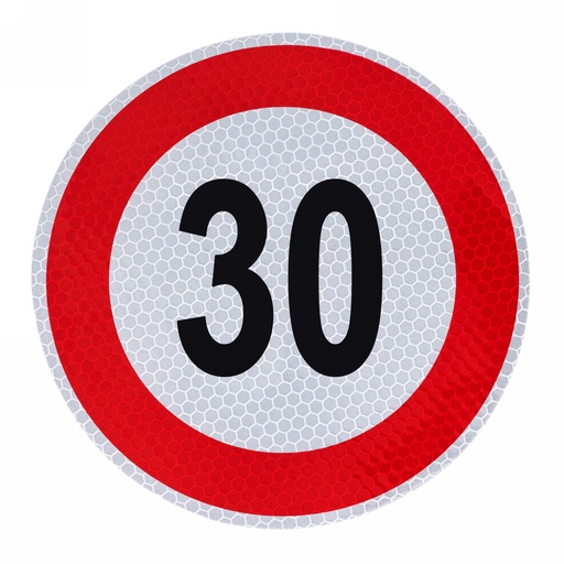 [A-VM200-30] Speed limit Sign 30, diameter: 200mm