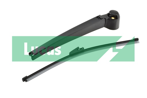 [LWCR156] Stierač plochý zadný 13"/330mm s ramenom VW GOLF HATCH 10/03-6/09 POLO 02-3/10, 