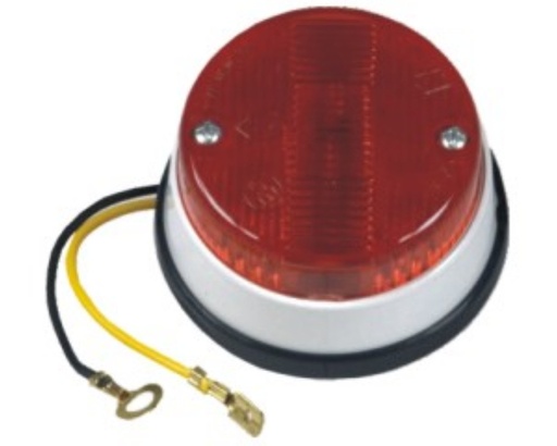 [A-HS3R] Round position lamp red