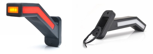 [W-1165L] Front-rear end-outline and side marker lamp, 12/24V