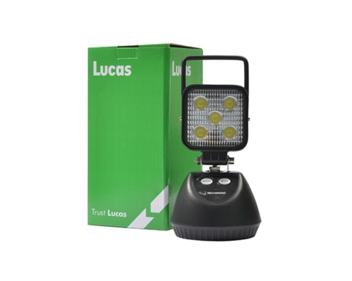 [A-LDB900] Work light Lucas 5LED * 3W/15W magnet base, EU AC adaptor