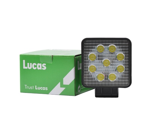 [A-LDB901] Work light Lucas 9LED * 3W/27W with mounting bracket