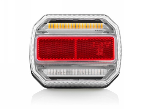 [EB8603] 4 - functional LED rear trailer light with dynamic indicator - right