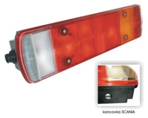 [A-3155.1000050] Rear lamp compatible w.Scania (L) 