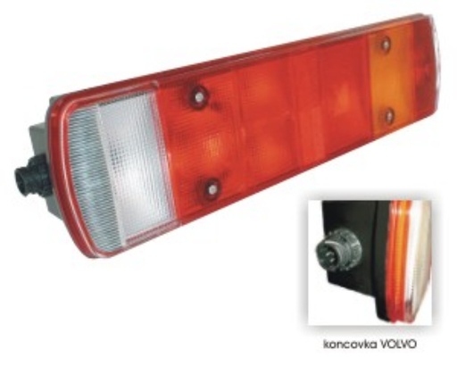 [A-3155.0000050] Rear lamp compatible w.VOLVO  (L) DIN, 