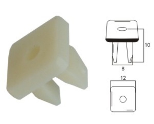 [K024] Plastic clip K024