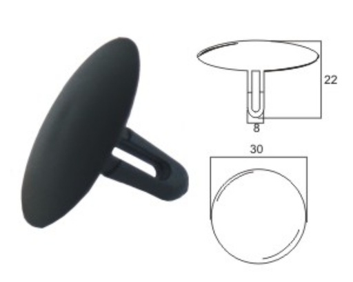 [K010] Plastic clip K010