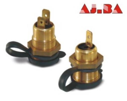 [A-GF30049] Dual pole socket for rot.beac. with cap.