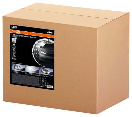 [LEDHL102-BK] LEDriving XENARC BLACK Edition VW Golf VI