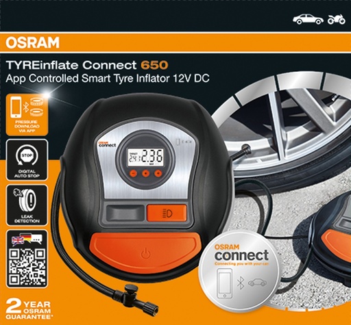 [OTIC650] Kompresor TYRE inflate Connect 650